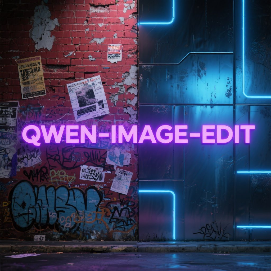Qwen‑Image‑Edit Lightning (8 steps)