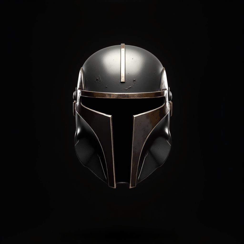 gaming asset, helmet, black background