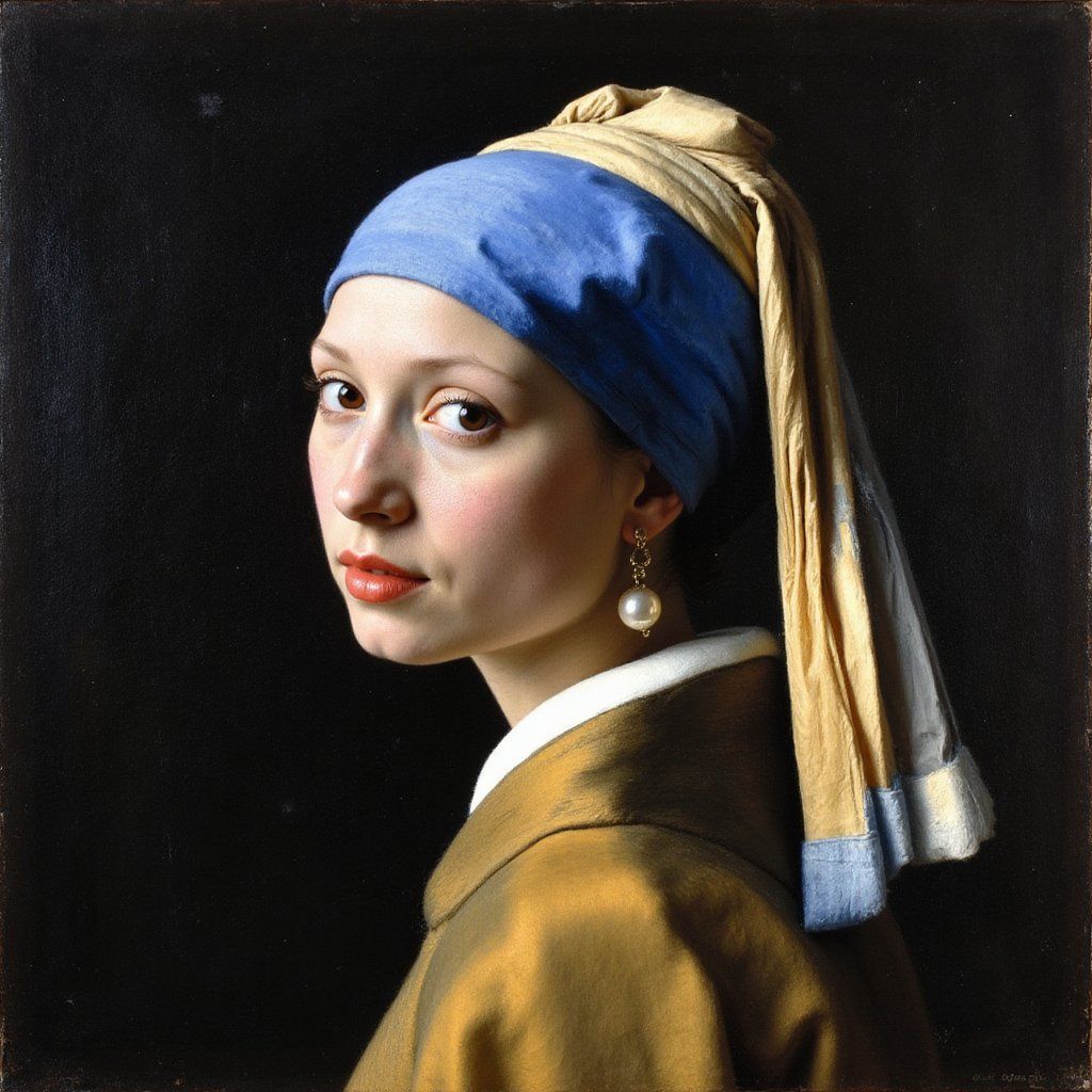 Girl with a Pearl Earring by Johannes Vermeer